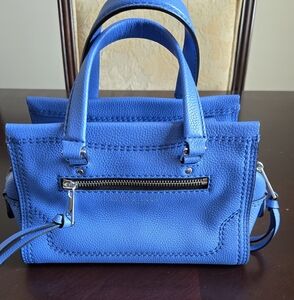 Elegant Marc Jacobs Blue Top Handle Bag